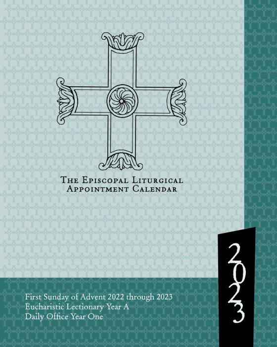 Episcopal Calendar 2023 Churchpublishing.org: 2023 The Episcopal Liturgical Appointment Calendar