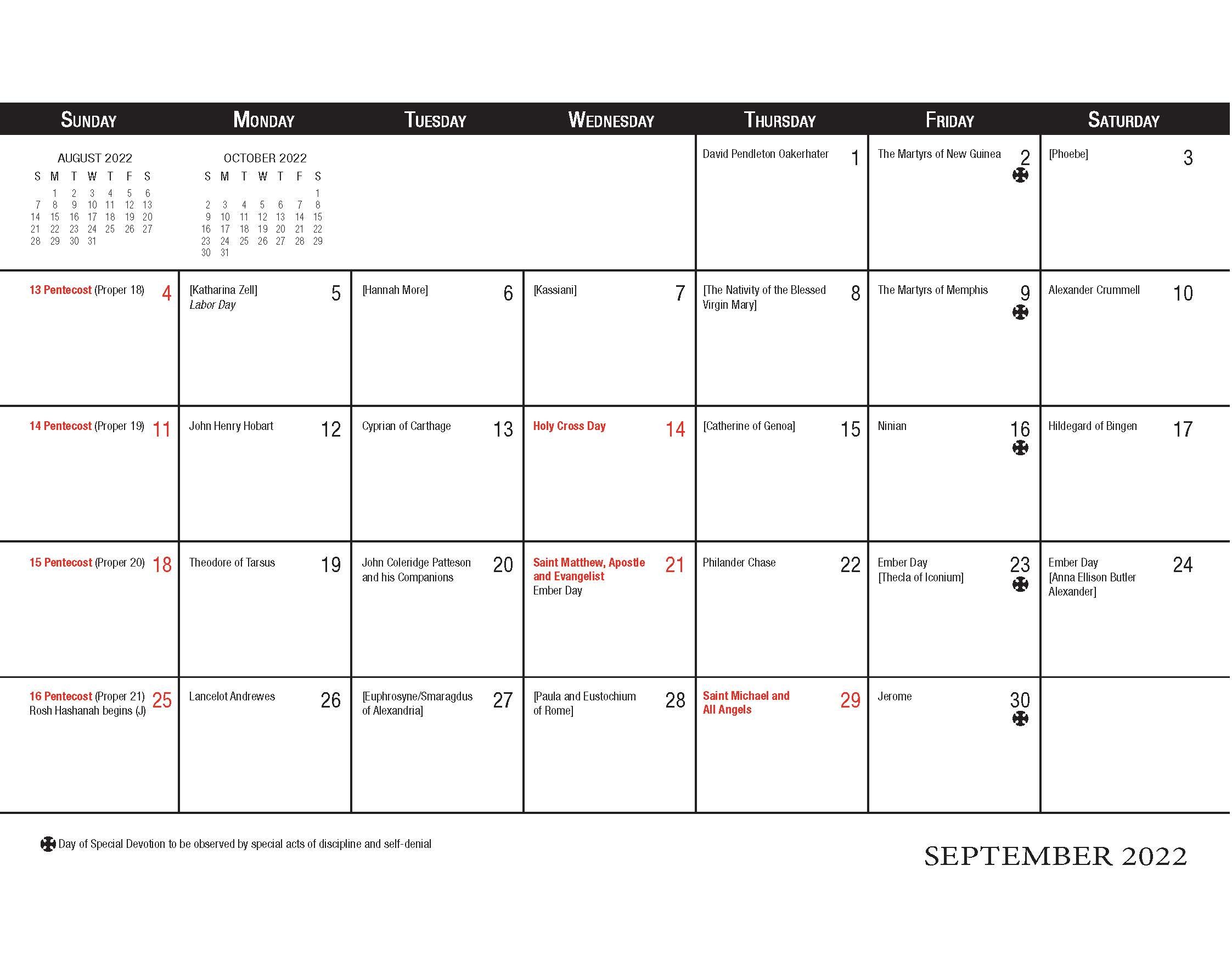 ChurchPublishing.org: 2023 Christian Planning Calendar